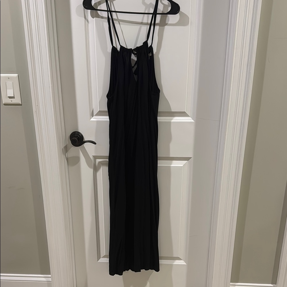 NWT Gap Elegant Black Maxi Dress Size Small